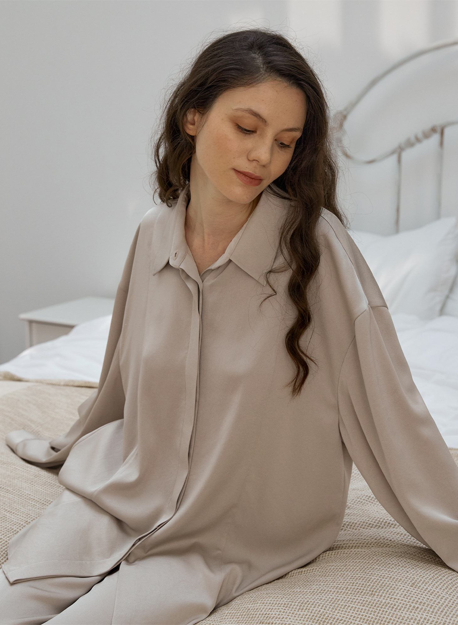 Women's Long Sleeve Pajama Top
