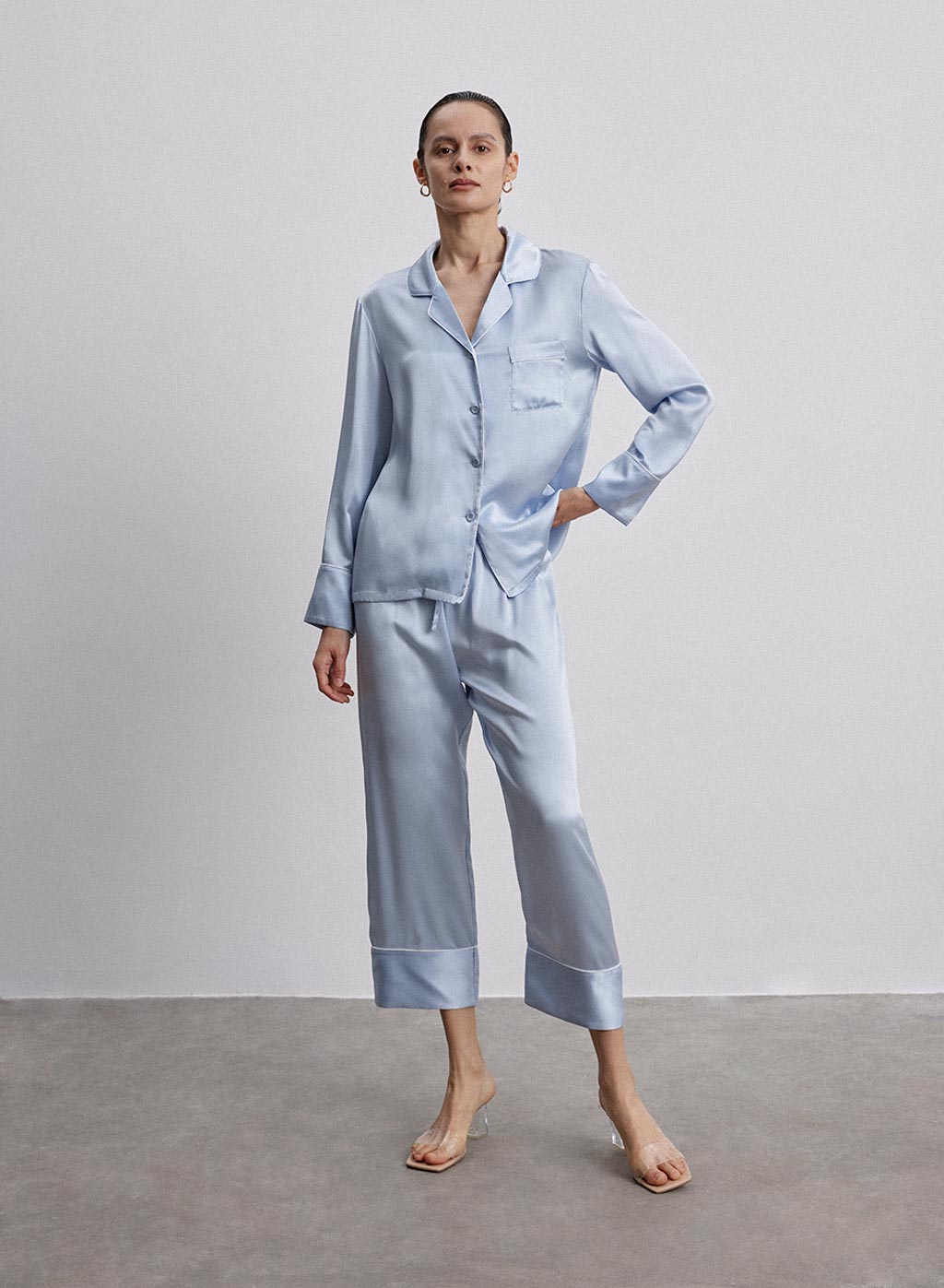 Classic Silk Pajama Set
