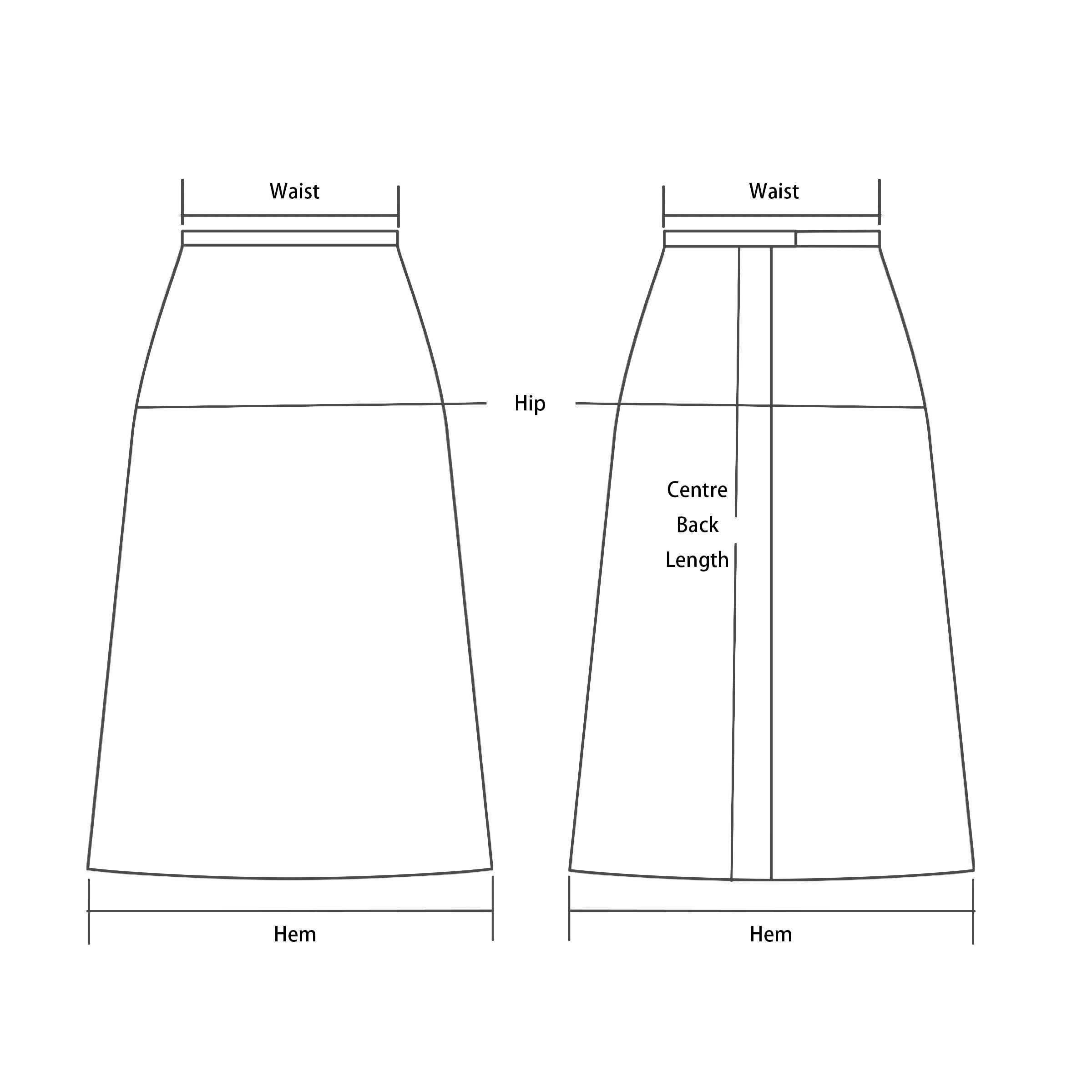 Flowy Side-Belt Midi Skirt