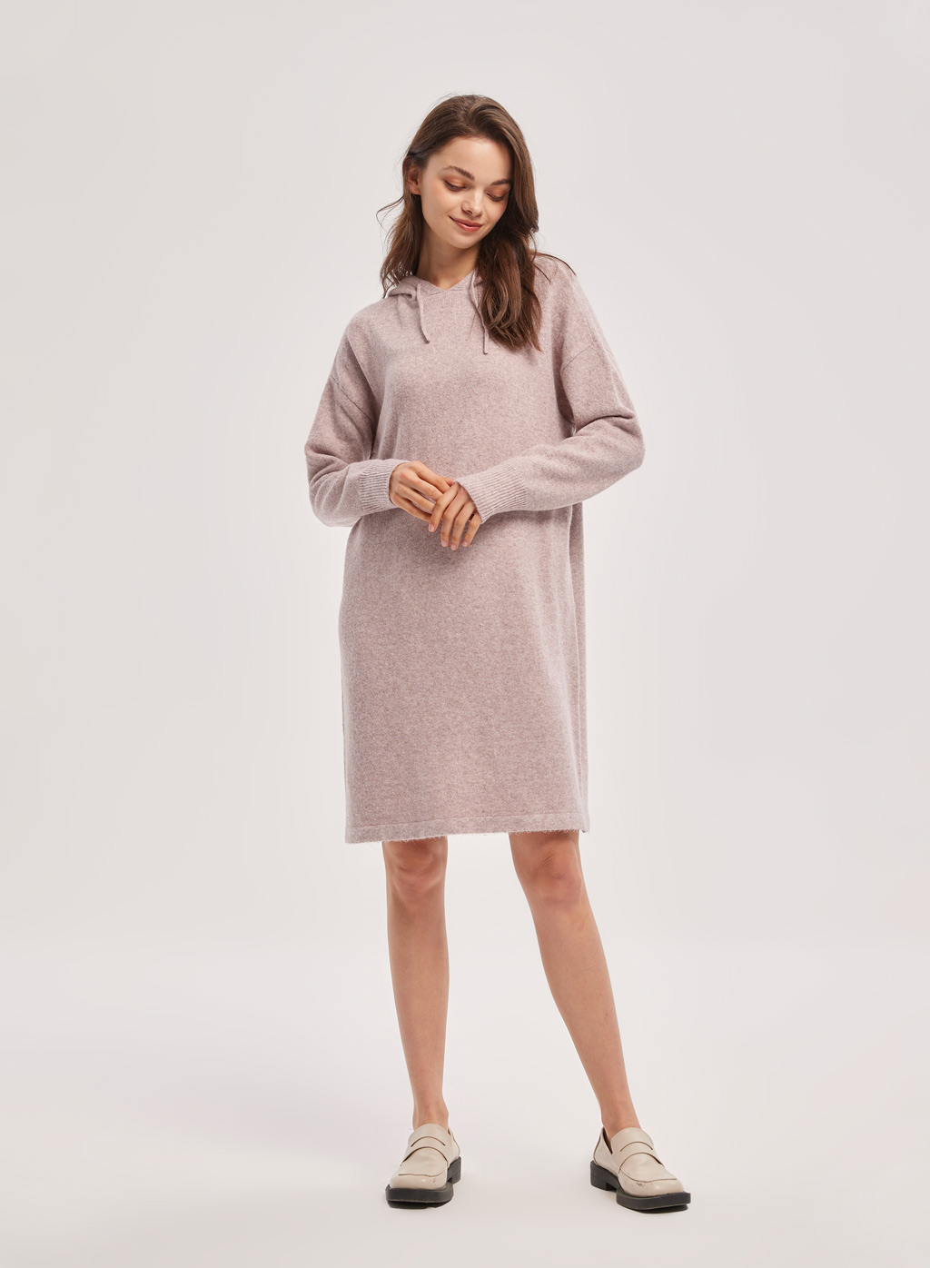 Hooded Sweatshirt Dress