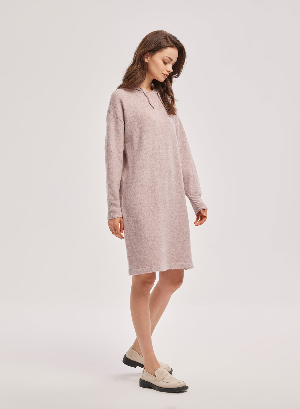 Hooded Sweatshirt Dress