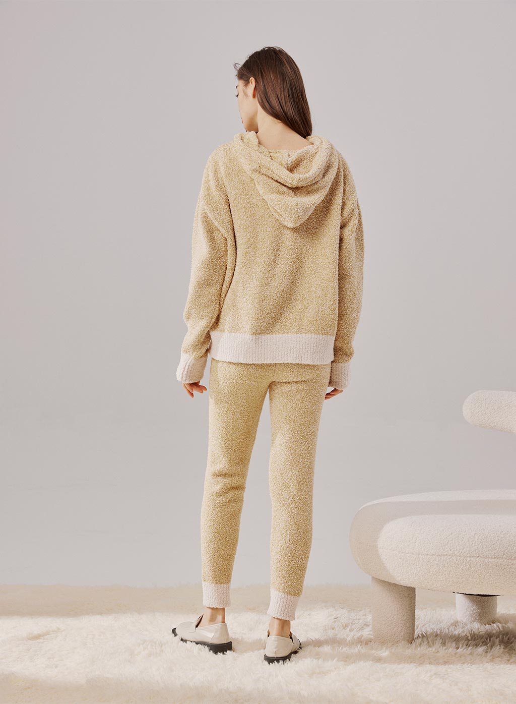 Hooded knitted lounge set new arrivals