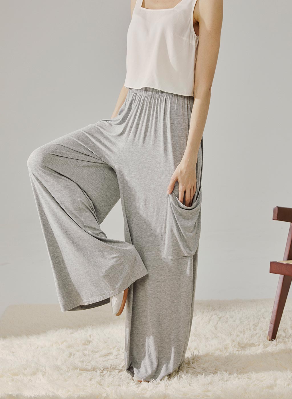 Nomad Modal Wide Leg Pant - Black – Dharma Bums Yoga and Activewear