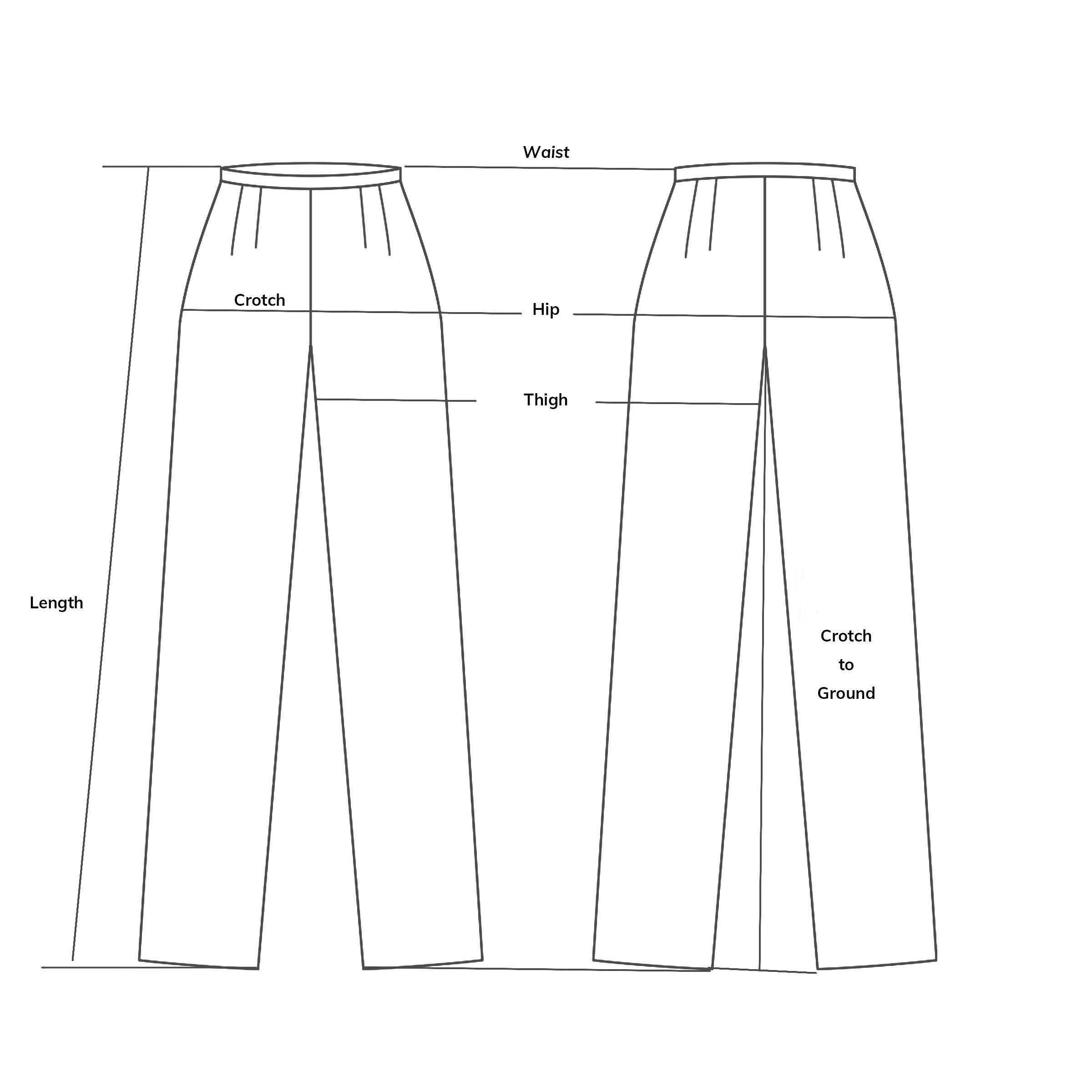 Linen Elasticated pants